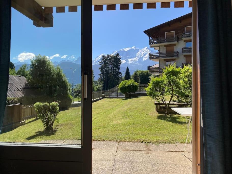 La Marmotte: Vue Mont Blanc, Terrasse, Parking Appartement *