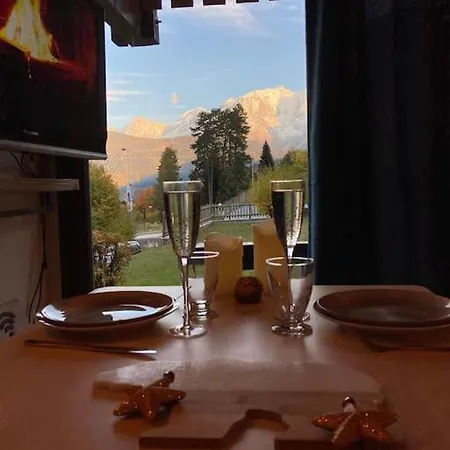 La Marmotte: Vue Mont Blanc, Terrasse, Parking Apartment Combloux Exterior photo