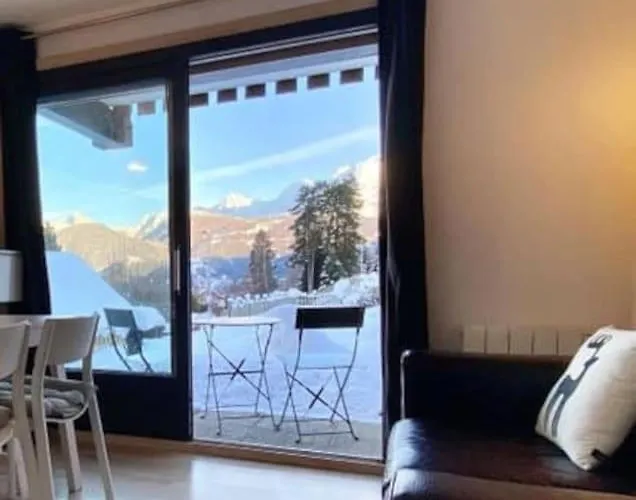 La Marmotte: Vue Mont Blanc, Terrasse, Parking