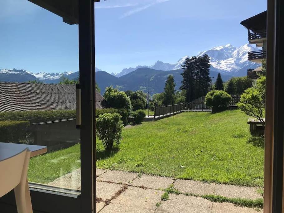 La Marmotte: Vue Mont Blanc, Terrasse, Parking *