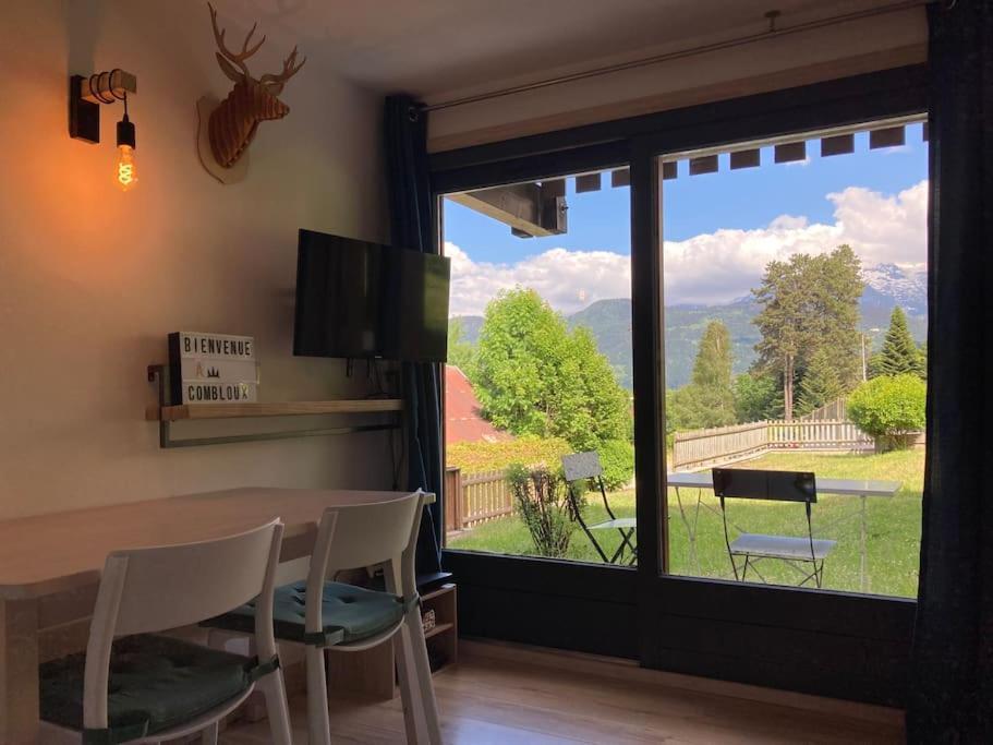 Apartment La Marmotte: Vue Mont Blanc, Terrasse, Parking